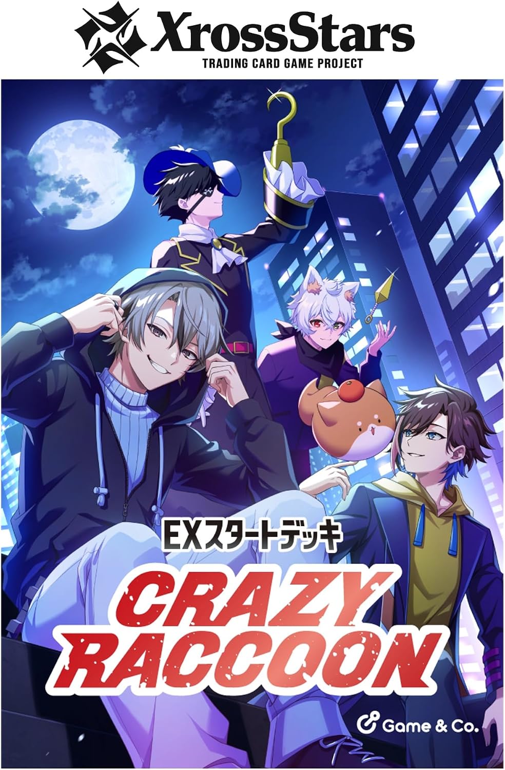 【2026年10月30日発売 予約商品】Xross Stars EXスタートデッキ 『Crazy Raccoon』※8月30日まで受付