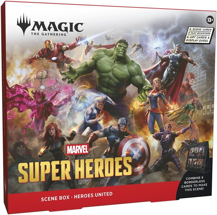 (1)MTG マーベル スーパー・ヒーローズ Scene Box 『Heroes United』 英語版