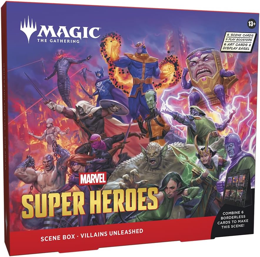 (1)MTG マーベル スーパー・ヒーローズ Scene Box 『Villains Unleashed』 英語版