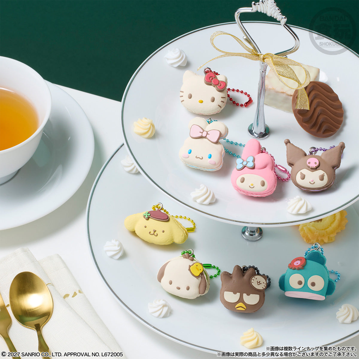 サンリオキャラクターズ トゥーンカロン＆ふわもぎゅグミ（10個入り）