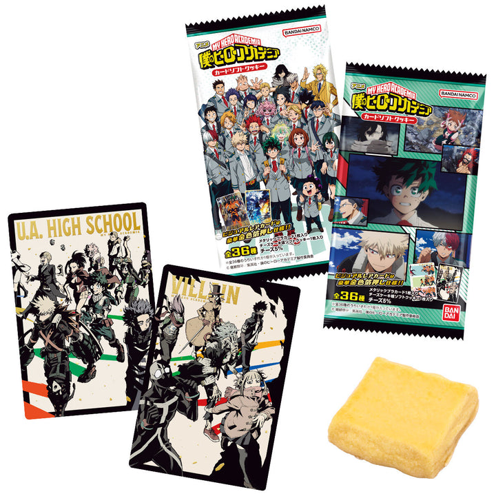 アニメ『僕のヒーローアカデミア』カードソフトクッキー  20個入り