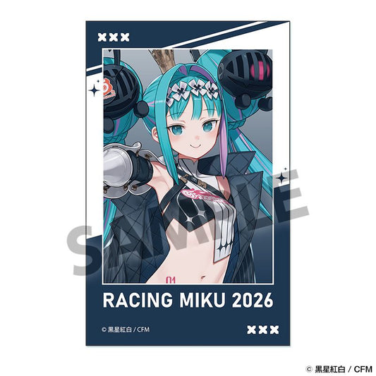 レーシングミク 2026 GSC 25th Ver. インスタントフォト風ステッカー