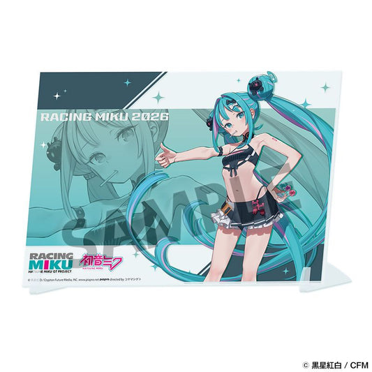 レーシングミク 2026 いいね！ Ver. ビジュアルアクリルプレート