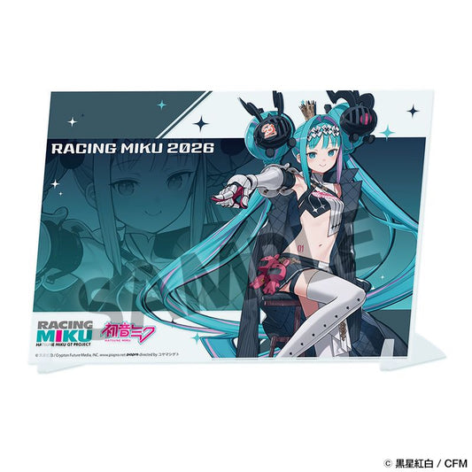 レーシングミク 2026 GSC 25th Ver. ビジュアルアクリルプレート