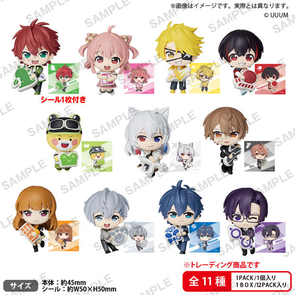 BUSHIROAD THE BOX　カラフルピーチ　むぎゅみにコレクションフィギュア