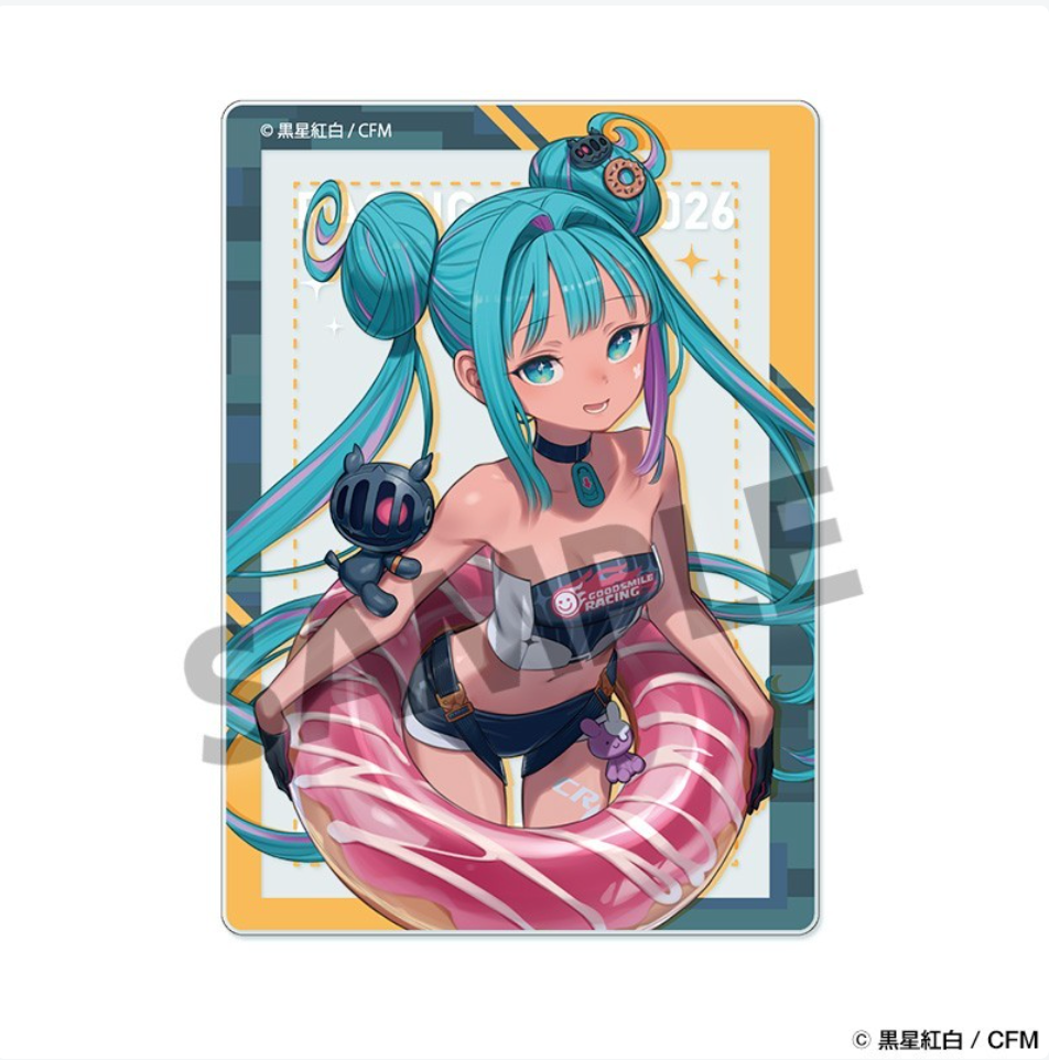 レーシングミク 2026 Rd.3 SEPANG 応援 Ver. アクリルカード