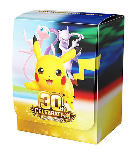 【2026年9月16日発売 予約商品】ポケモンカードゲーム デッキケース 30th CELEBRATION
