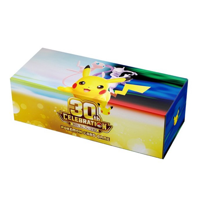 【2026年9月16日発売 予約商品】ポケモンカードゲーム ロングカードボックス 30th CELEBRATION