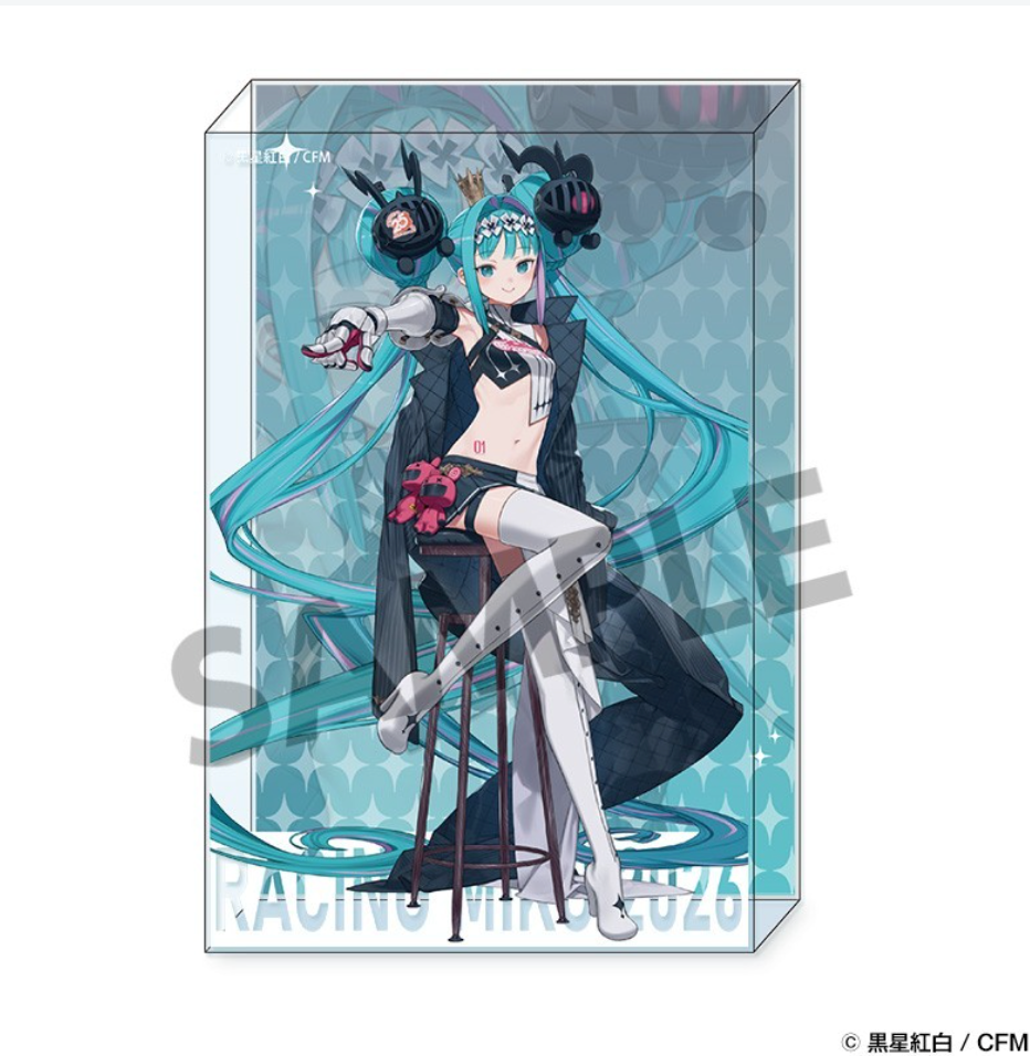 レーシングミク 2026 GSC 25th Ver. アクリルブロック