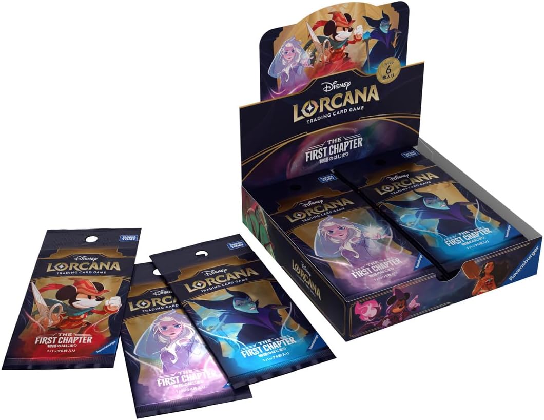 (5)ディズニー・ロルカナ・TCG 日本語版 ブースターパック THE FIRST CHAPTER 物語のはじまり