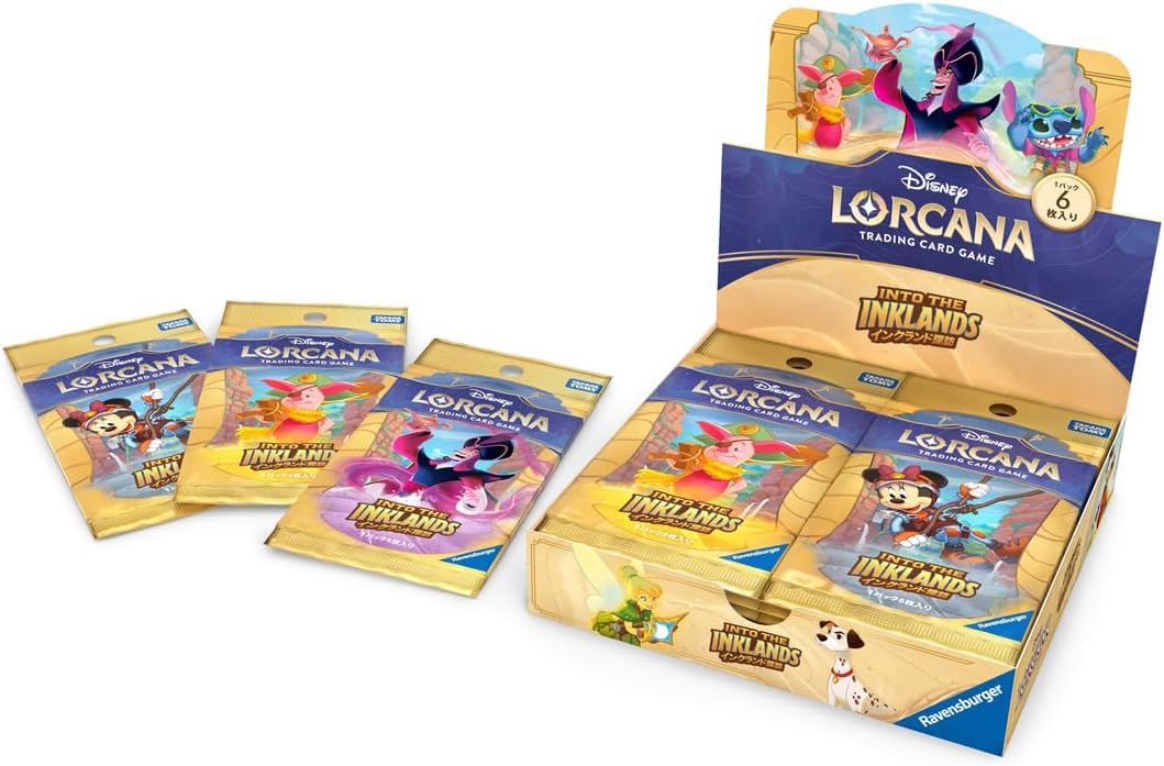(5)ディズニー・ロルカナ・TCG 日本語版 ブースターパック インクランド探訪