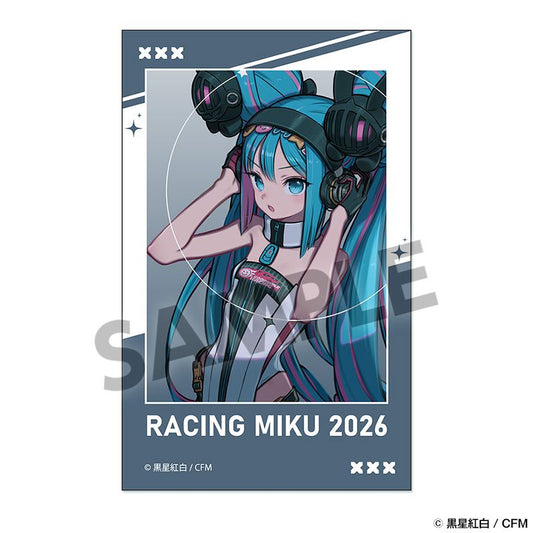 レーシングミク 2026 Rd.2 FUJI 応援 Ver. インスタントフォト風ステッカー