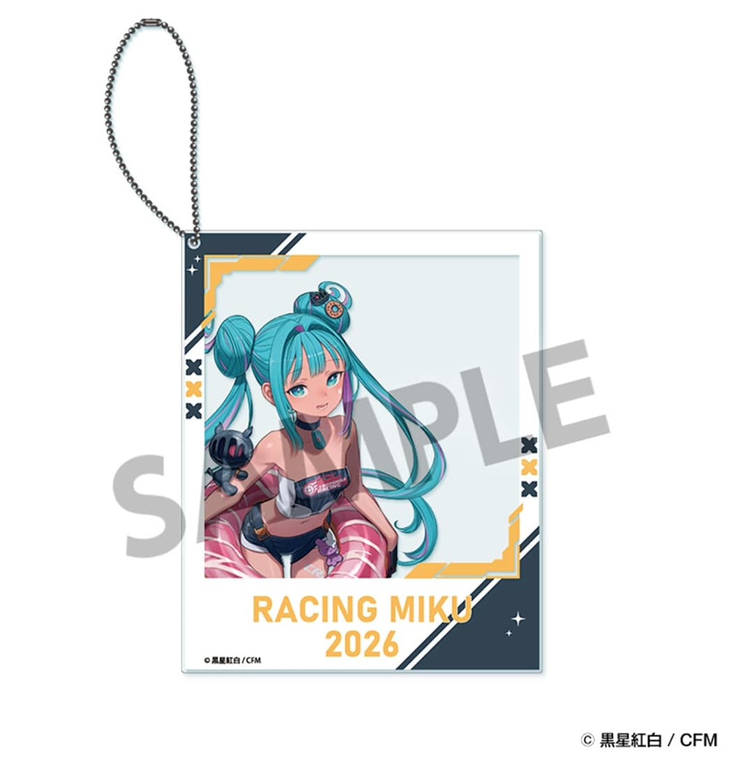 レーシングミク 2026 Rd.3 SEPANG 応援 Ver. ポラロイド風アクリルキーホルダー