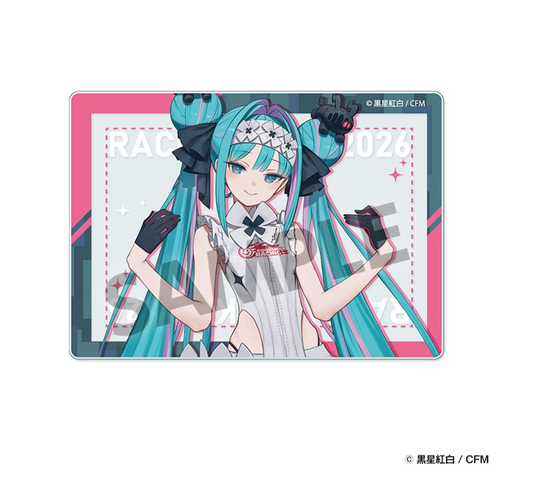 レーシングミク 2026 カフェ Ver. アクリルカード