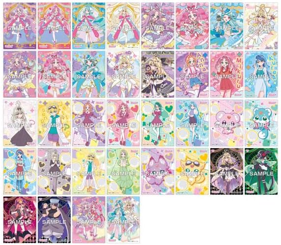 【10月下旬入荷分】名探偵プリキュア！ クリアカードコレクションガム 18パック入り