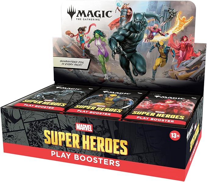 (1)MTG マーベル スーパー・ヒーローズ プレイ・ブースター 英語版