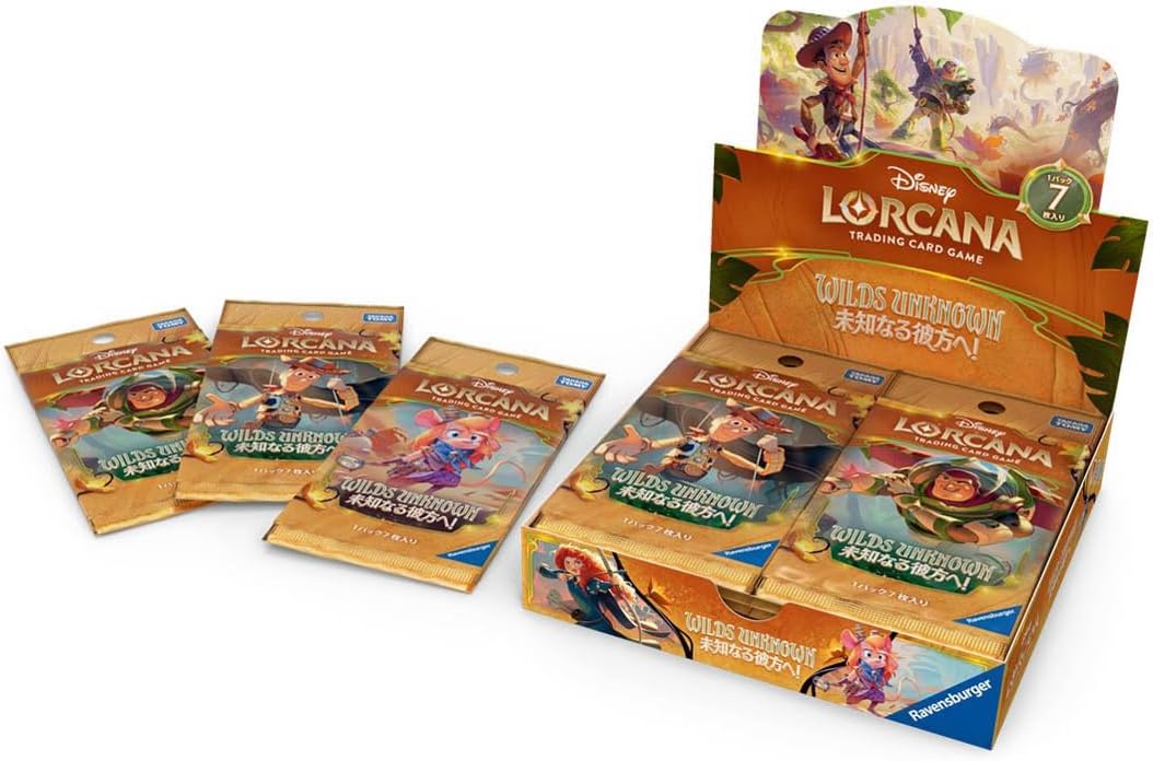 ディズニー･ロルカナ･TCG 日本語版 ブースターパック WILDS UNKNOWN 未知なる彼方へ! 