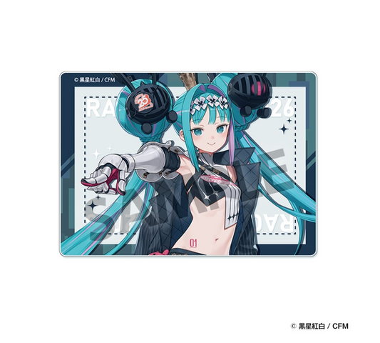 レーシングミク 2026 GSC 25th Ver. アクリルカード