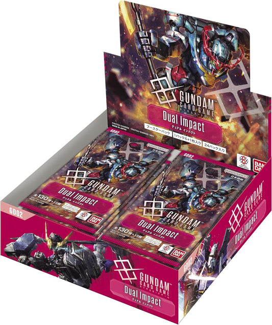 (2)【6/22再入荷分】ガンダムカードゲーム ブースターパックDual Impact[GD02]