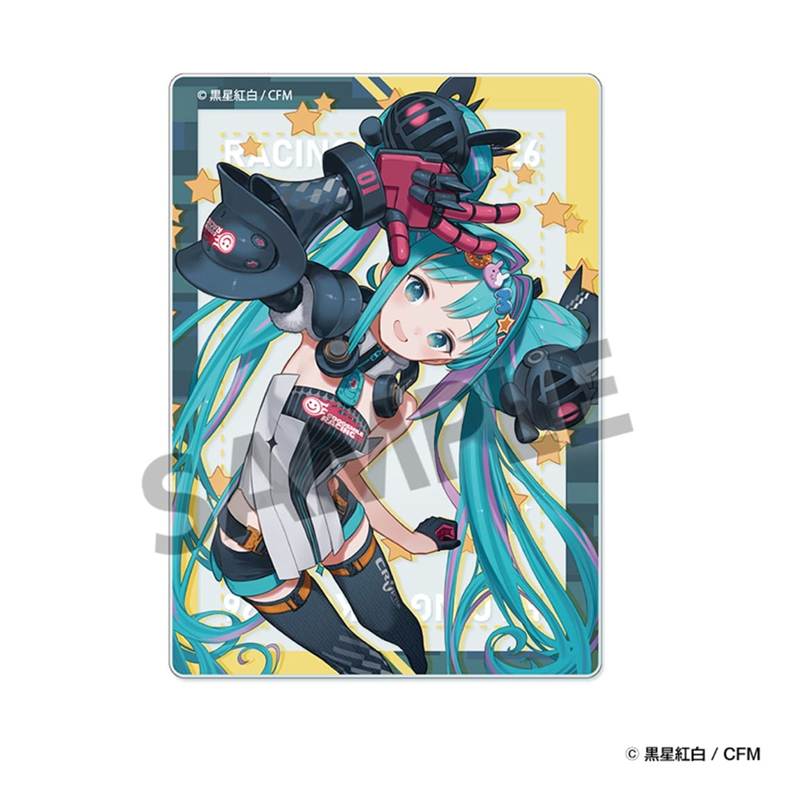 レーシングミク 2026 Rd.1 OKAYAMA 応援 Ver. アクリルカード